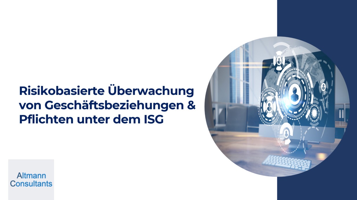 Risikobasierte Überwachung und Pflichten unter dem ISG